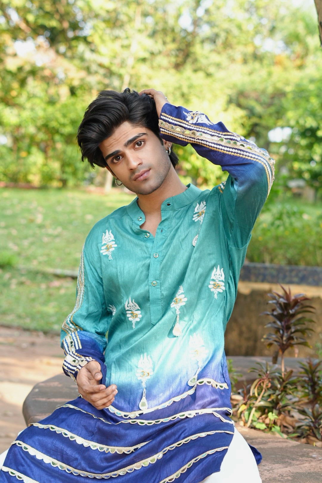 IndraNeel Trishul Kurta