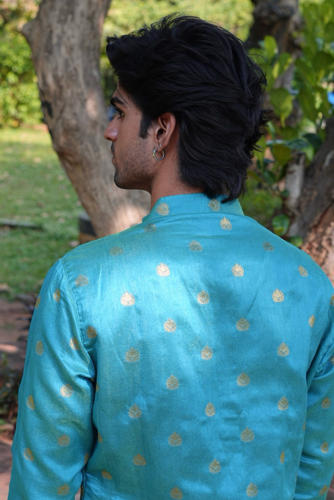 Gulshan-e-Turquoise Kurta