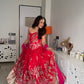 Laal Noor Embroidered Bridal Lehenga Set