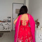 Laal Noor Embroidered Bridal Lehenga Set