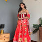 Blossom Bhandani Corset Lehanga with Dupatta