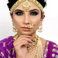 Purple Silk Lehenga