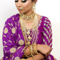 Purple Silk Lehenga