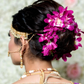 Purple Silk Lehenga