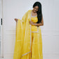 Mustard Mirror Sharara Kurta Set