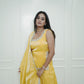 Mustard Mirror Sharara Kurta Set